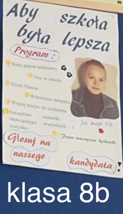 Kandydatka klasy 8b