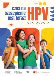 szczepienie przeciw HPV - plakat